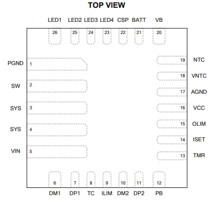 Monolithic Power Systems (MPS) MP2632B 3A Battery Charger